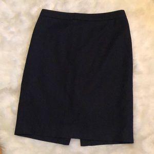 J Crew No 2 Pencil Skirt in Bi Stretch Cotton